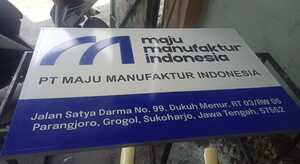 Jasa Pembuatan Papan Nama di Solo